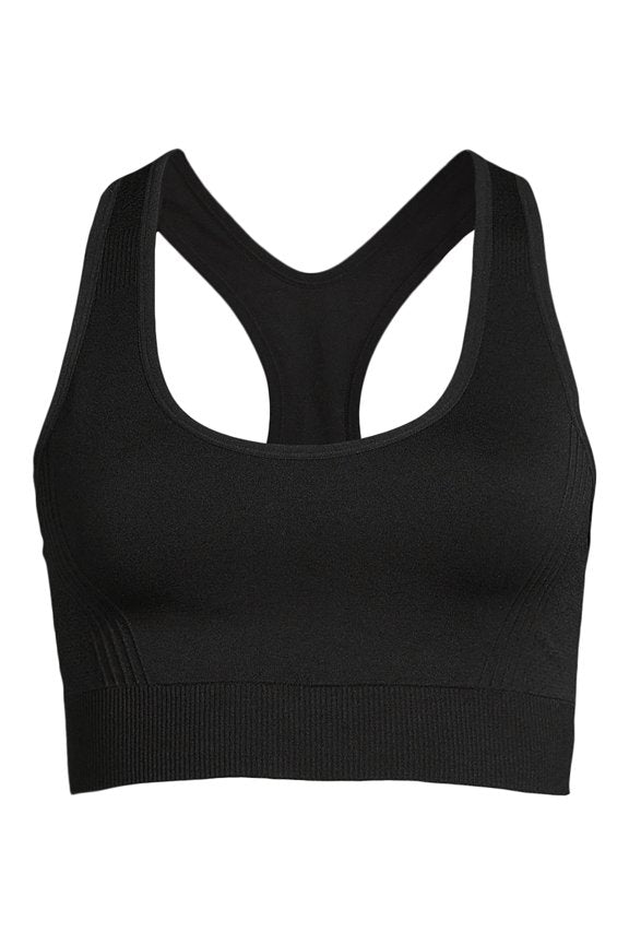 Seamless Racerback Sports Bra – Medium Support Comfort Bra