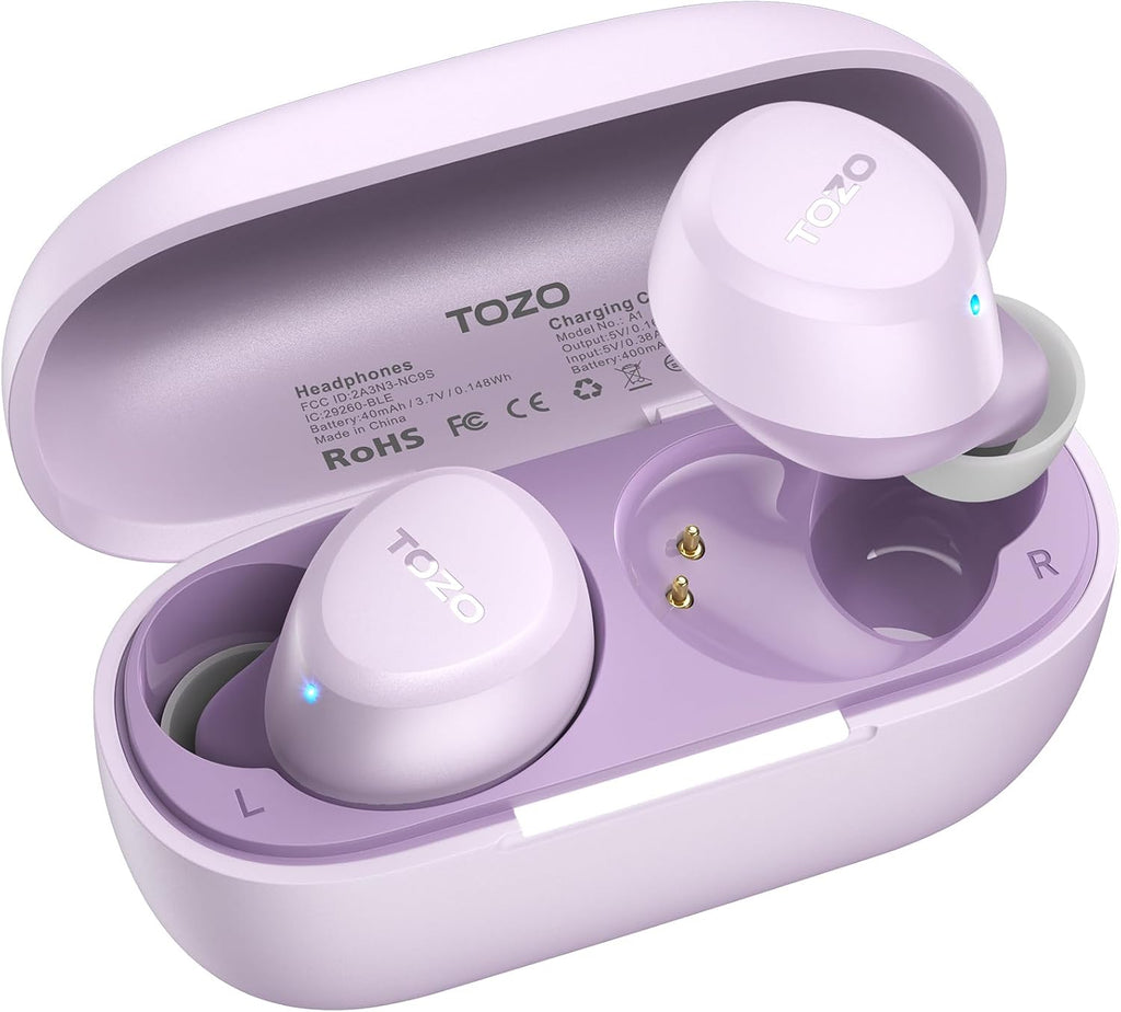 TOZO A1 Wireless Earbuds Bluetooth 5.3 Light Weight in Ear Headphones