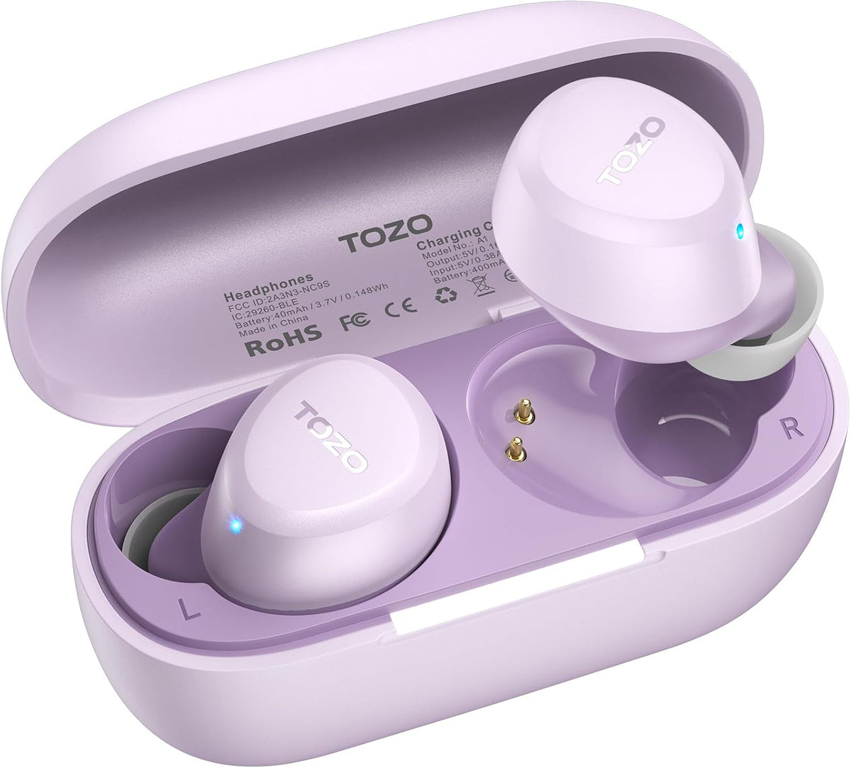 TOZO A1 Wireless Earbuds Bluetooth 5.3 Light Weight in Ear Headphones