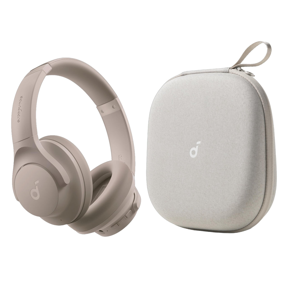 Soundcore by Anker Q20i Hybrid Active Noise Cancelling Headphones, White