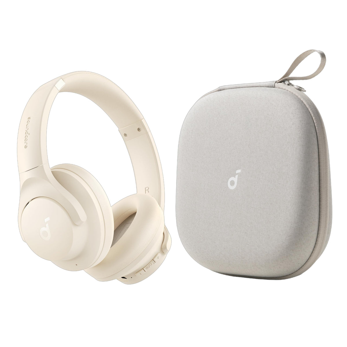 Soundcore by Anker Q20i Hybrid Active Noise Cancelling Headphones, White