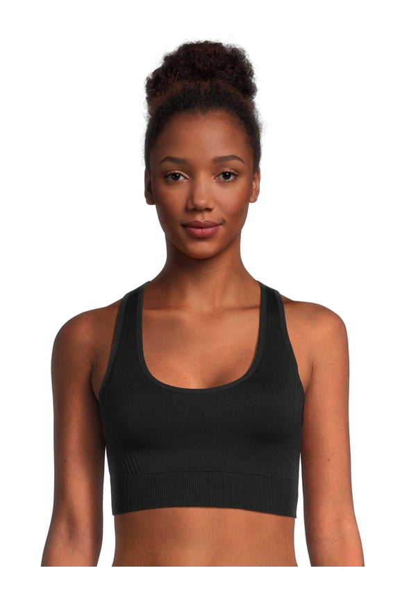 Seamless Racerback Sports Bra – Medium Support Comfort Bra