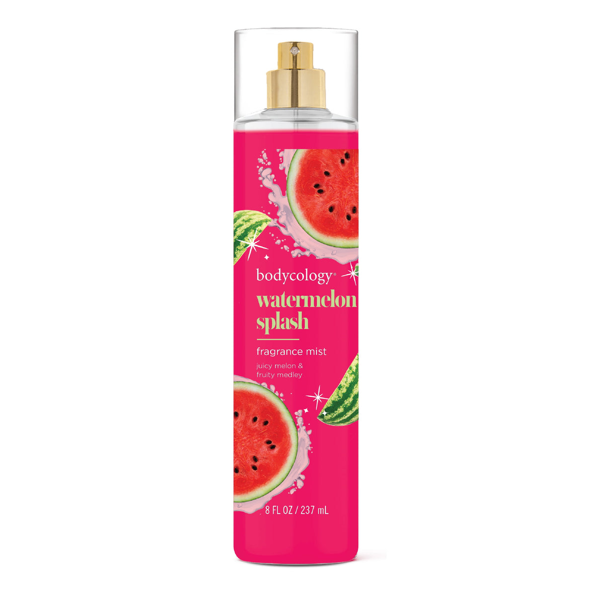 Watermelon Splash Fragrance Body Mist – Fresh Fruity Scented Body Spray, 8 fl oz
