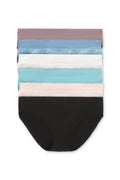 Seamless Bikini Panties – 6-Pack No-Show Underwear