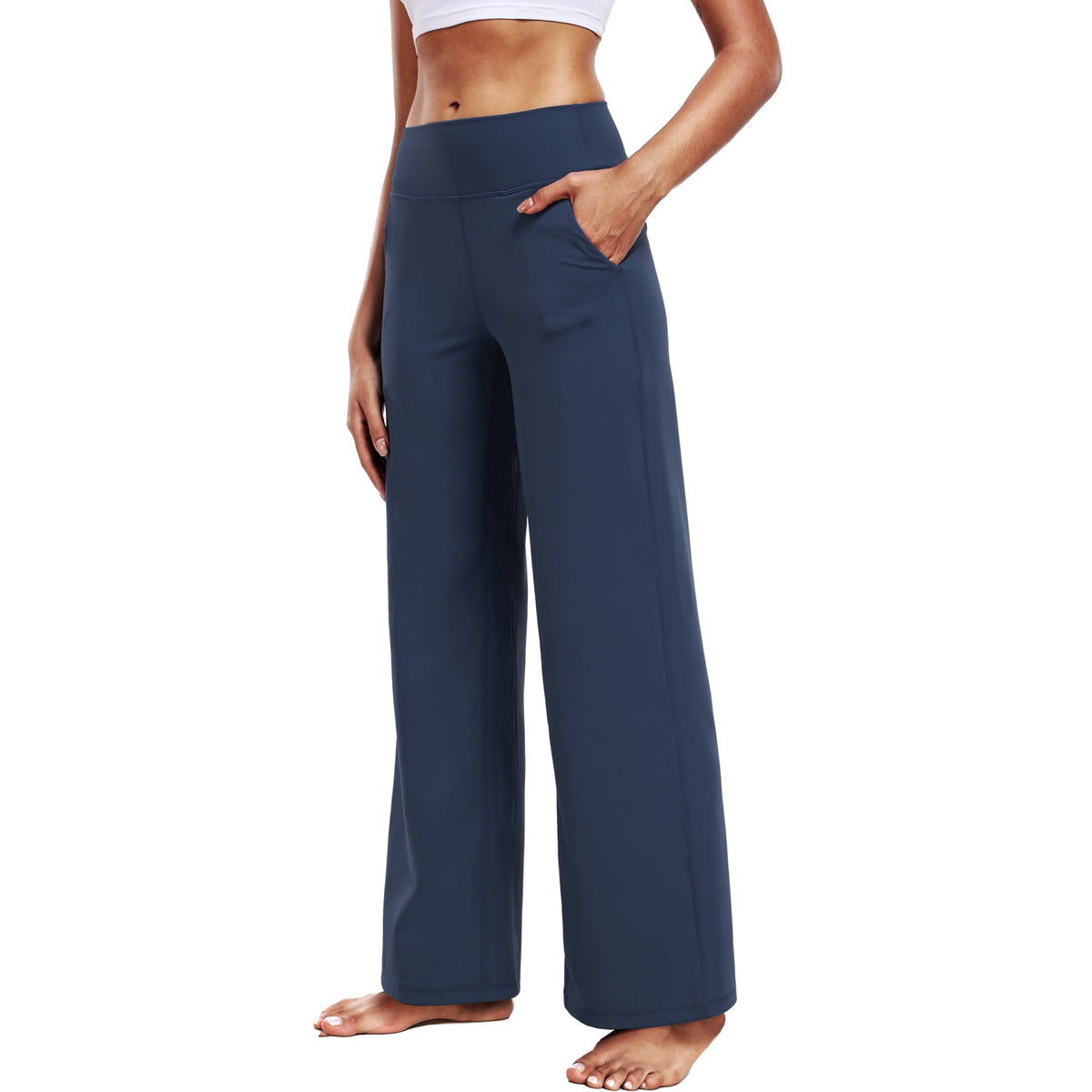 Wide-Leg Yoga Pants
