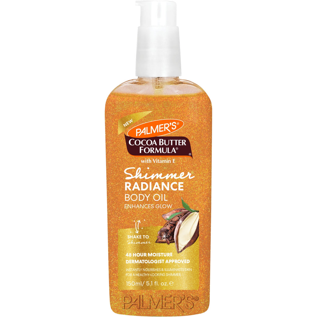 Shimmer Body Oil – Illuminating Glow Oil with Vitamin E, 5.1 oz